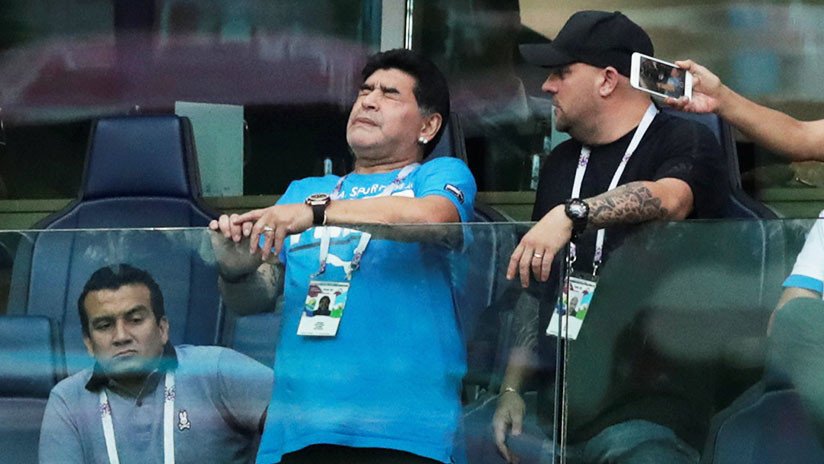 FOTOS: Maradona niega las informaciones de su descompensación reportadas por los medios