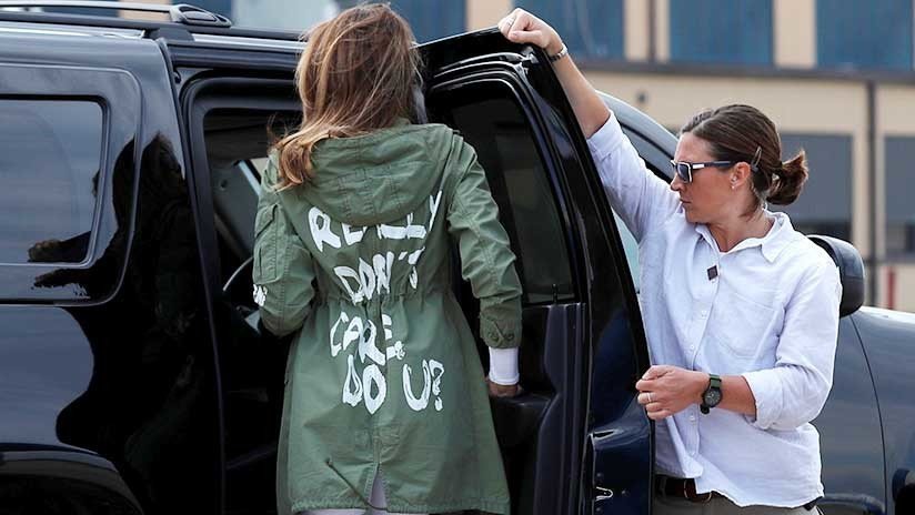 Se disparan los precios de las chaquetas de Zara como la que sacudió el escándalo con Melania Trump