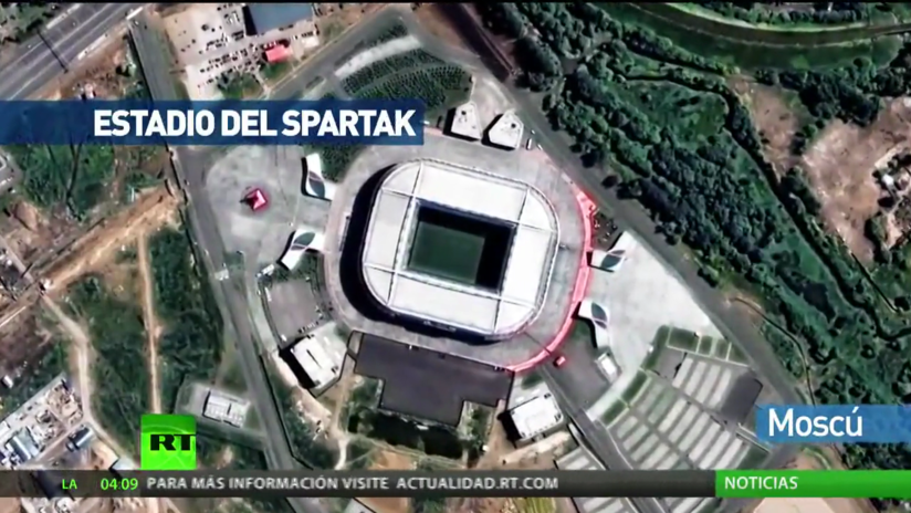El Mundial desde el espacio: Vista satelital de las sedes del campeonato