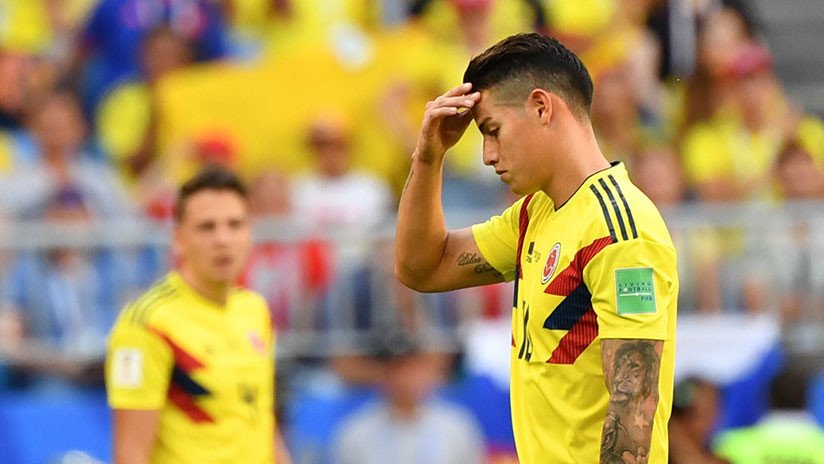 La Federación Colombiana de Fútbol confirma la lesión menor de James Rodríguez