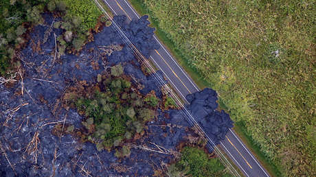 La erupción del volcán Kilauea incrementó el territorio de Hawái y todavía puede sumar tierras
