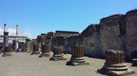 FOTO: Amenazan de muerte a un turista por hacer esta foto 'prohibida' en Pompeya