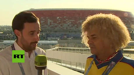El 'Pibe' Valderrama analiza en RT por qué perdió Colombia en su debut en el Mundial