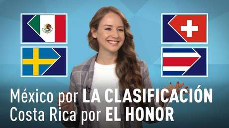 México - Suecia y Costa Rica - Suiza ¿Quién ganará?