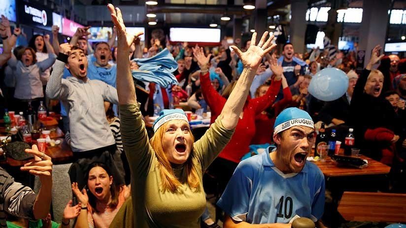 FOTOS, VIDEOS: Uruguay estalla en éxtasis después de eliminar a Portugal 