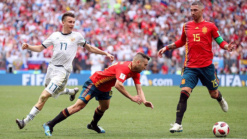 España y Rusia, abocadas a la prórroga tras empatar a un gol