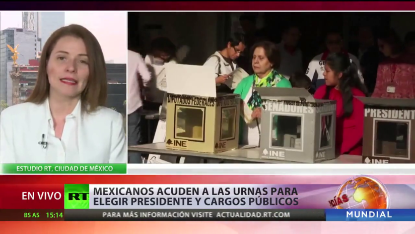 Mexicanos ejercen derecho al voto con la esperanza de cambiar el país