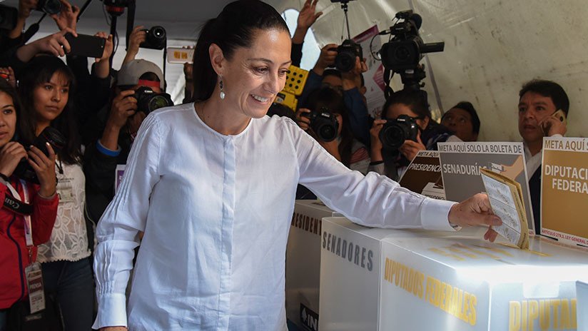 Sheinbaum adelanta como la primera alcalde electa de la Ciudad de México según encuesta de salida