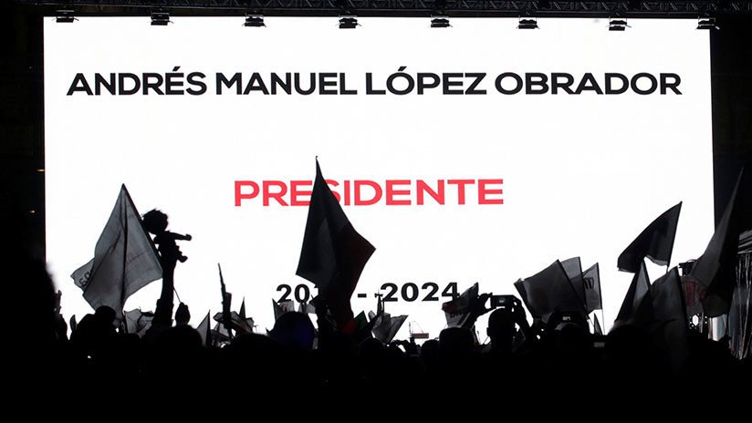 López Obrador llama a la reconciliación tras su previsible victoria en las presidenciales de México