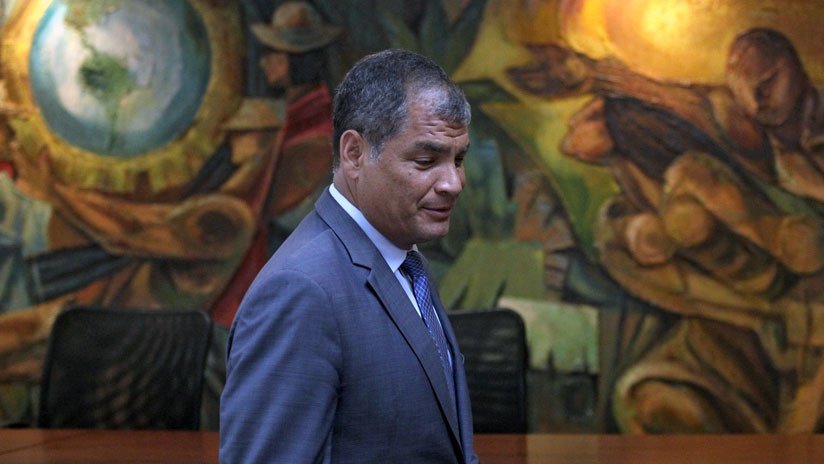 Correa se presenta ante el Consulado de Ecuador en Bélgica por el 'caso Balda'