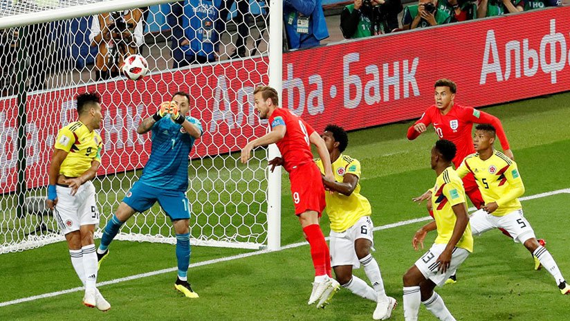Inglaterra elimina a Colombia en penales y se clasifica a los cuartos del Mundial de Rusia 2018