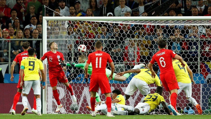 Colombia empata con Inglaterra en el último partido de los octavos del Mundial de Rusia
