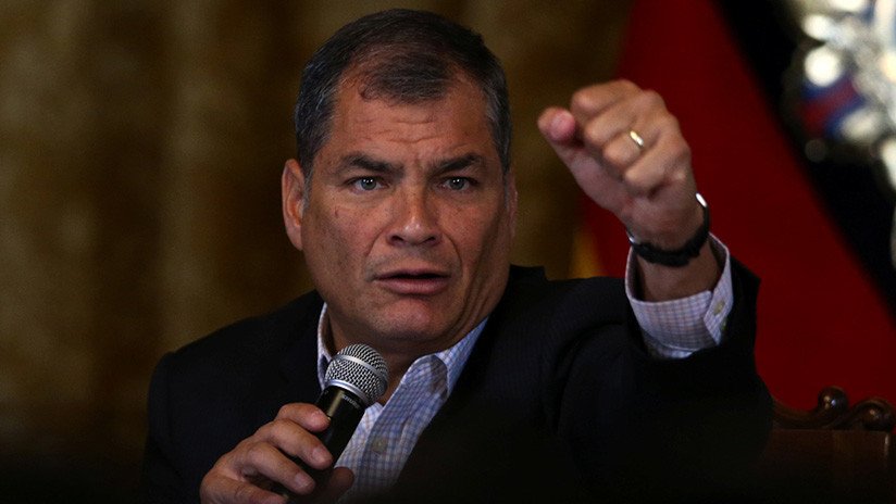 Correa a RT: "La estrategia hacia mí es matarme, meterme preso o impedir mi regreso a Ecuador"