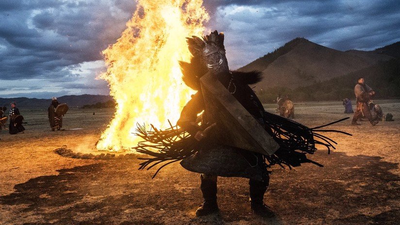 Sumérjase con estas imágenes en la mágica atmósfera de los misteriosos rituales de chamanes mongoles