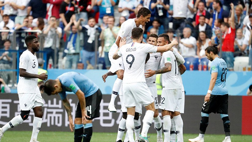 MINUTO a MINUTO: Francia condena a Uruguay con dos goles y pasa a la semifinal del Mundial