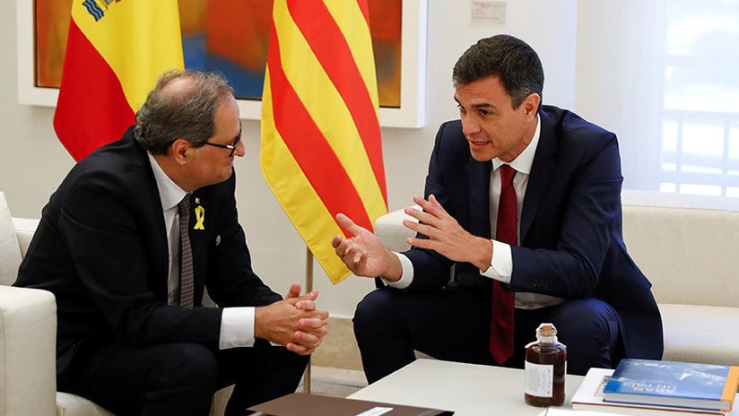 Cataluña: Pedro Sanchez confía en el "diálogo institucional" para "devolver la normalidad a España"