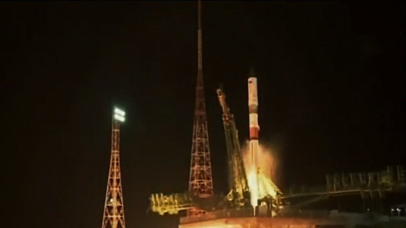 VIDEO: Lanzamiento del carguero Progress MS-09 a bordo de un cohete Soyuz