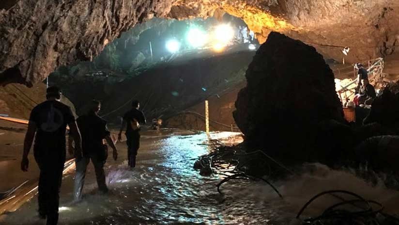 Los 4 niños que siguen atrapados en la cueva tailandesa con su entrenador pueden ser rescatados hoy 