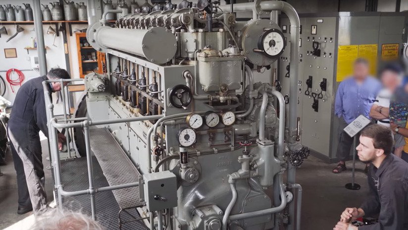 VIDEO: Así 'resucitan' el motor de un submarino nazi de la Segunda Guerra Mundial