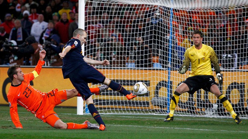 Así recuerdan los españoles el histórico gol de Iniesta en la final de Sudáfrica 2010