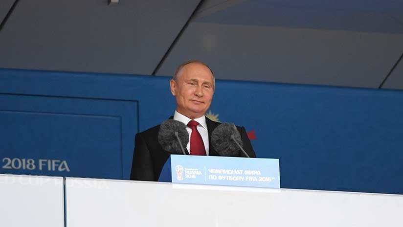 Putin: "Rusia se preparó para el Mundial con responsabilidad y nos alegra que haya salido bien"