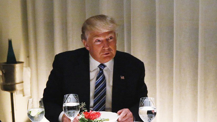 Ni Big Mac ni papatas fritas: ¿Qué come Trump a bordo del avión presidencial?