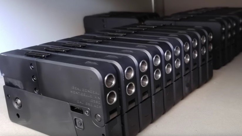 Alerta por la distribución de los primeros 'celulares' que disparan (VIDEO)