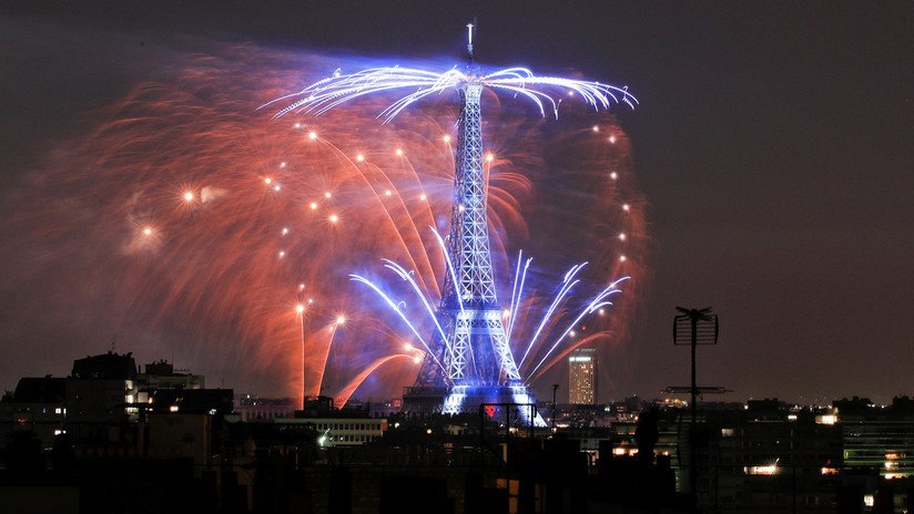 Las imágenes más llamativas de la celebración del Día de la Bastilla 