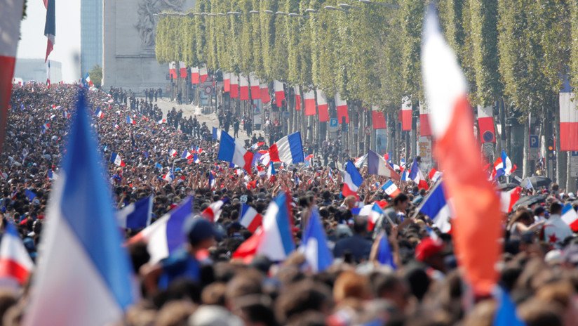 VIDEO: Desfile de la victoria en París para celebrar triunfo de Francia en el Mundial Rusia 2018