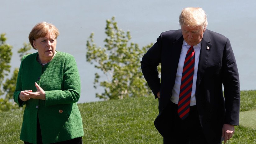 Trump: "Angela era una superestrella hasta que permitió a millones de personas entrar en Alemania"