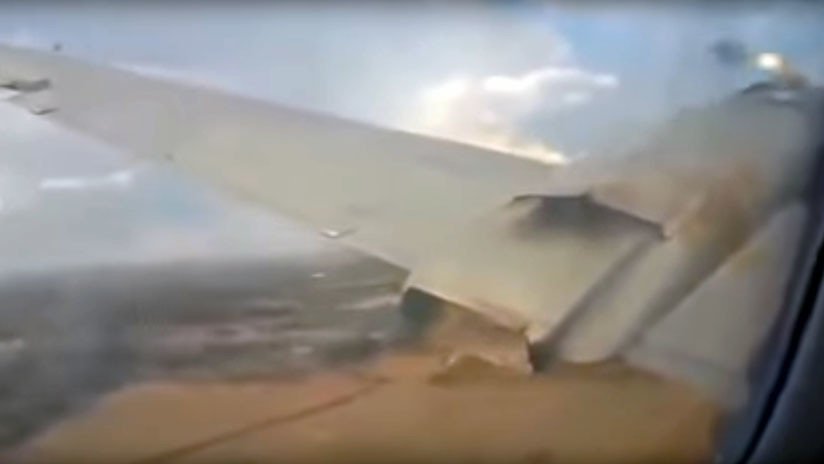 VIDEO: Pasajero graba aterradoras imágenes desde el avión en que viajaba antes de que se estrellara