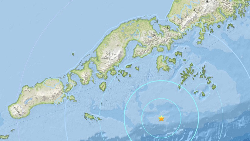 Un sismo de magnitud 5,7 sacude costas al suroeste de Alaska