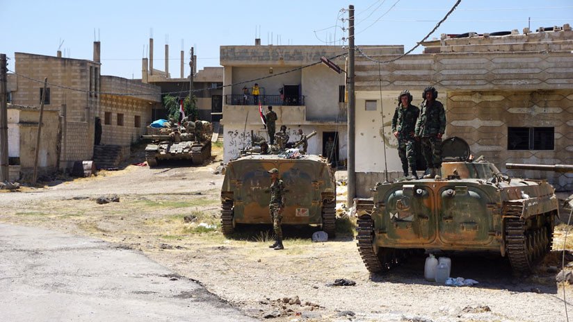 Los militares sirios llegan a la zona desmilitarizada de los Altos del Golán