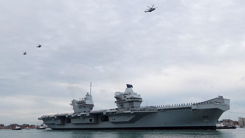 Londres enviaría al Pacífico a su portaviones por tensiones en el mar de la China Meridional