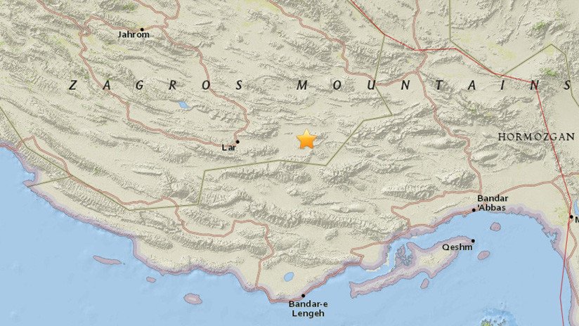 Un terremoto de magnitud 5,4 sacude Irán