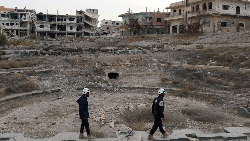 Rusia: "La huida de los Cascos Blancos de Siria con apoyo extranjero mostró para quién trabajaban"