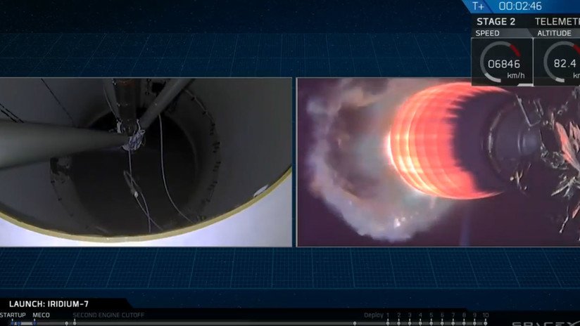 SpaceX lanza el cohete Falcon 9 