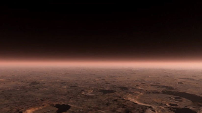 Descubierto el primer lago de agua líquida en Marte
