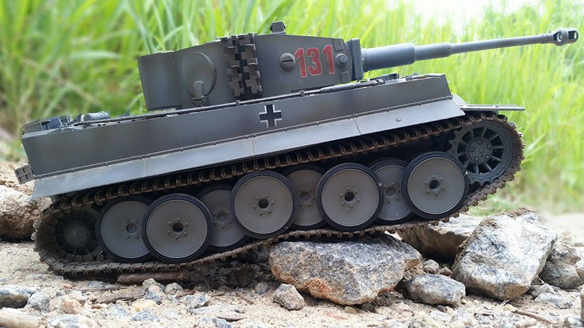 Los tanques del Tercer Reich vuelven a Berlín en forma de juguetes