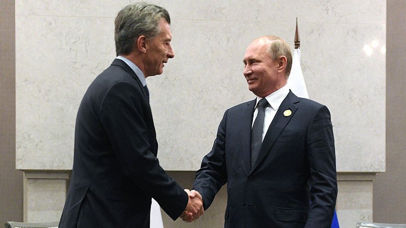 Putin: "Rusia busca vías para ampliar la cooperación económica con Argentina"