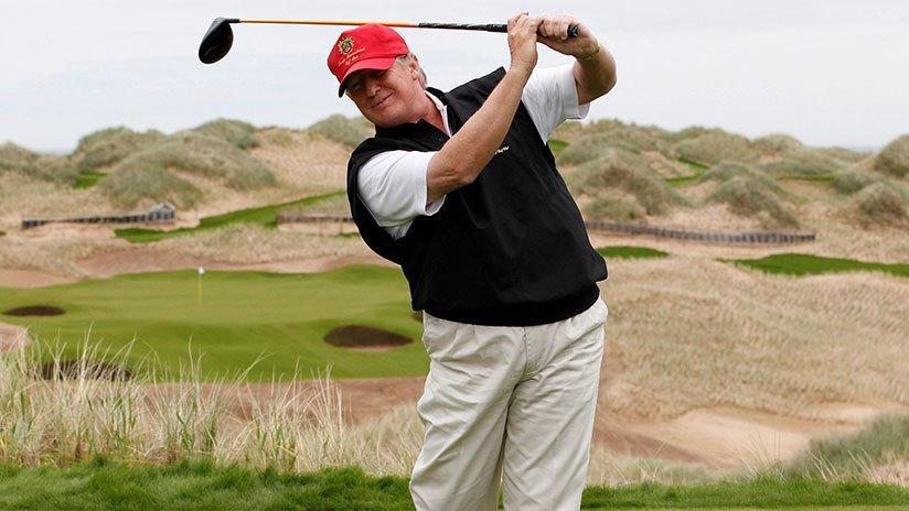 Un complejo de golf de Trump deja "parcialmente destruida" un área natural protegida en Escocia