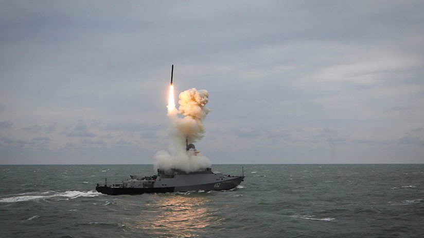 Rusia anuncia la exportación de buques con misiles de crucero Kalibr