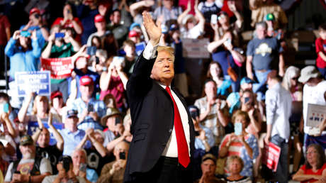 "Ni siquiera tengo un órgano": Trump asegura que batió los récords de asistencia de Elton John