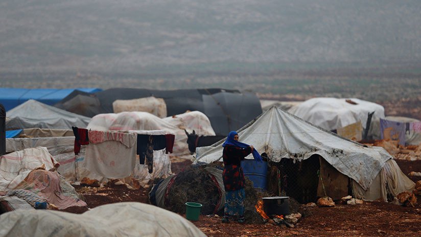 El Estado Mayor de Rusia alerta de que en un campo de refugiados sirio aún se esconden terroristas