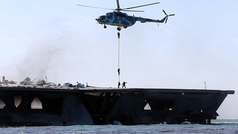 Irán realiza ejercicios navales en el golfo Pérsico "para contrarrestar las posibles amenazas"