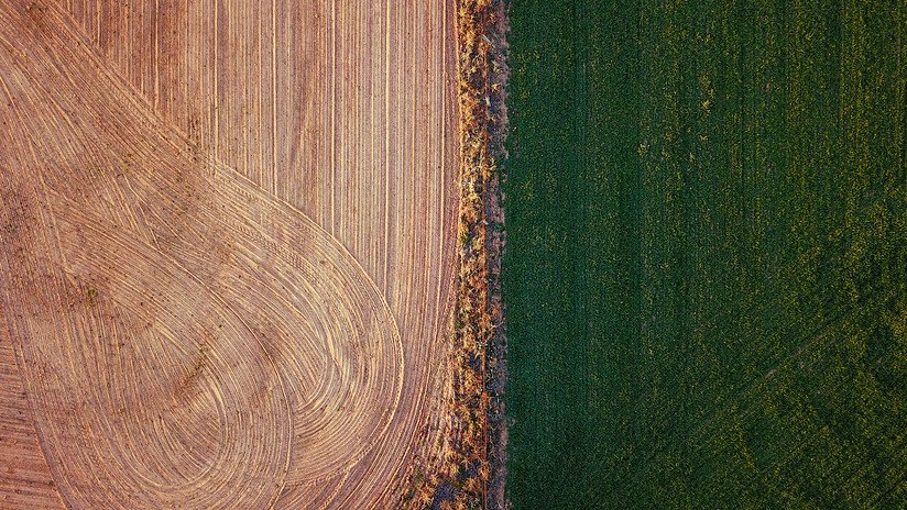La anómala sequía que devora campos en Australia, vista desde el aire 