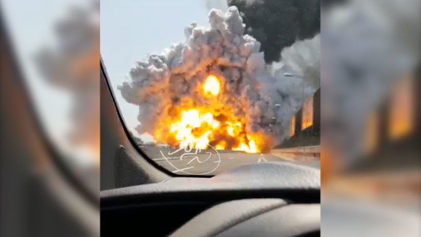 VIDEO: Graban la explosión en Bolonia desde muy corta distancia