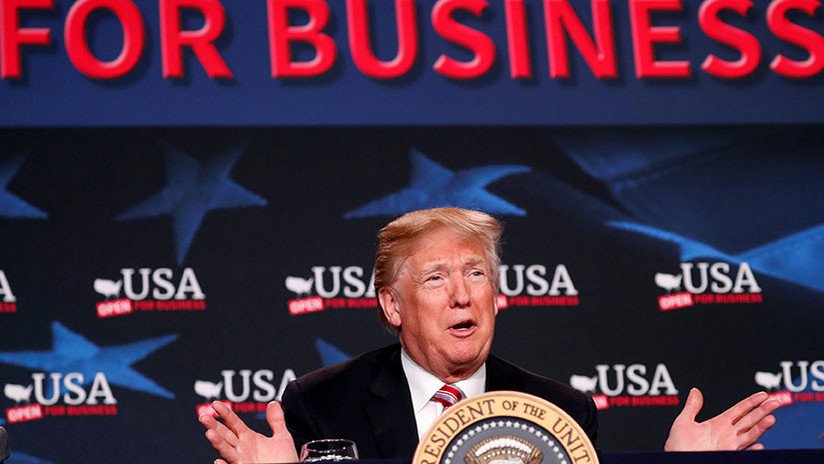 Trump: "El que haga negocios con Irán no los hará con EE.UU."