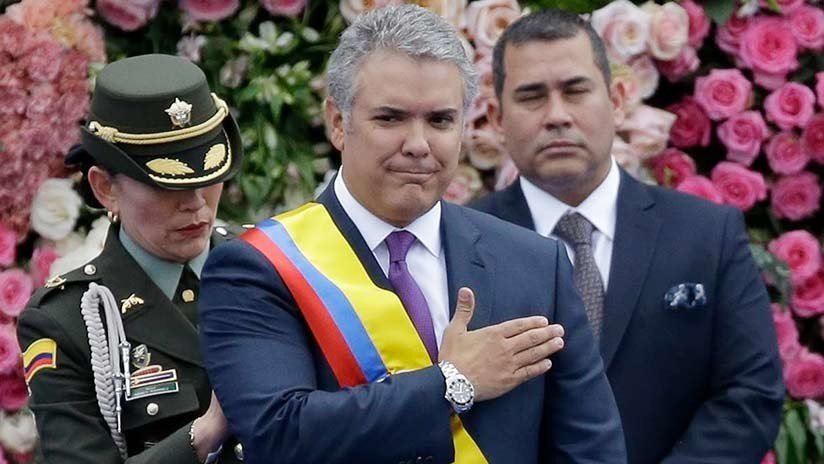 Iván Duque avanza sus líneas de gobierno tras jurar como nuevo presidente de Colombia (VIDEO)