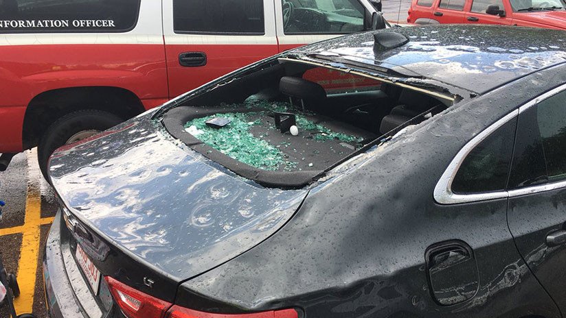 FOTOS, VIDEOS: Una tormenta de granizo arrasa una ciudad de Colorado